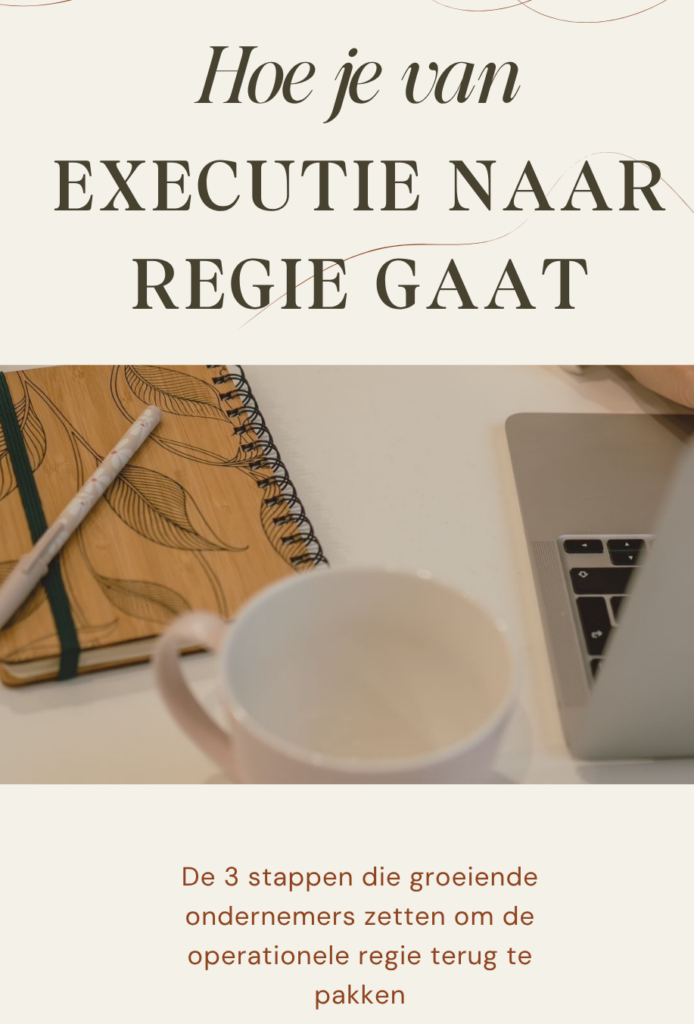 Mylene Beerlink | e book van executie naar regie e1775852471921